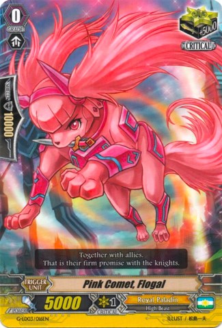 Image of Pink Comet, Flogal (G-LD03/016EN) [G-Legend Deck Vol.3: The Blaster]