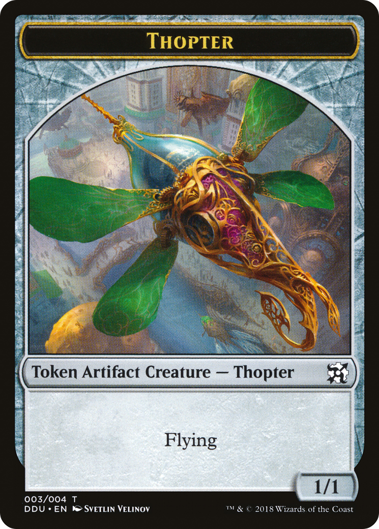 Image of Thopter Token (003/004) [Duel Decks: Elves vs. Inventors Tokens]