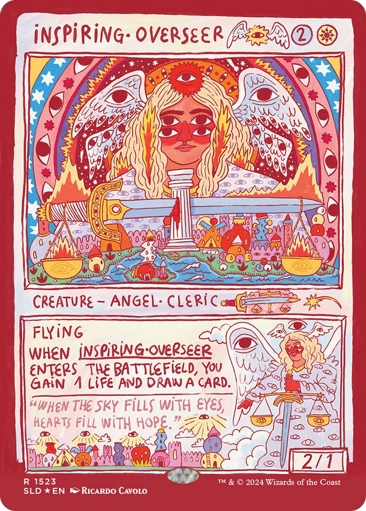 Image of Inspiring Overseer (Rainbow Foil) [Secret Lair Drop Series]