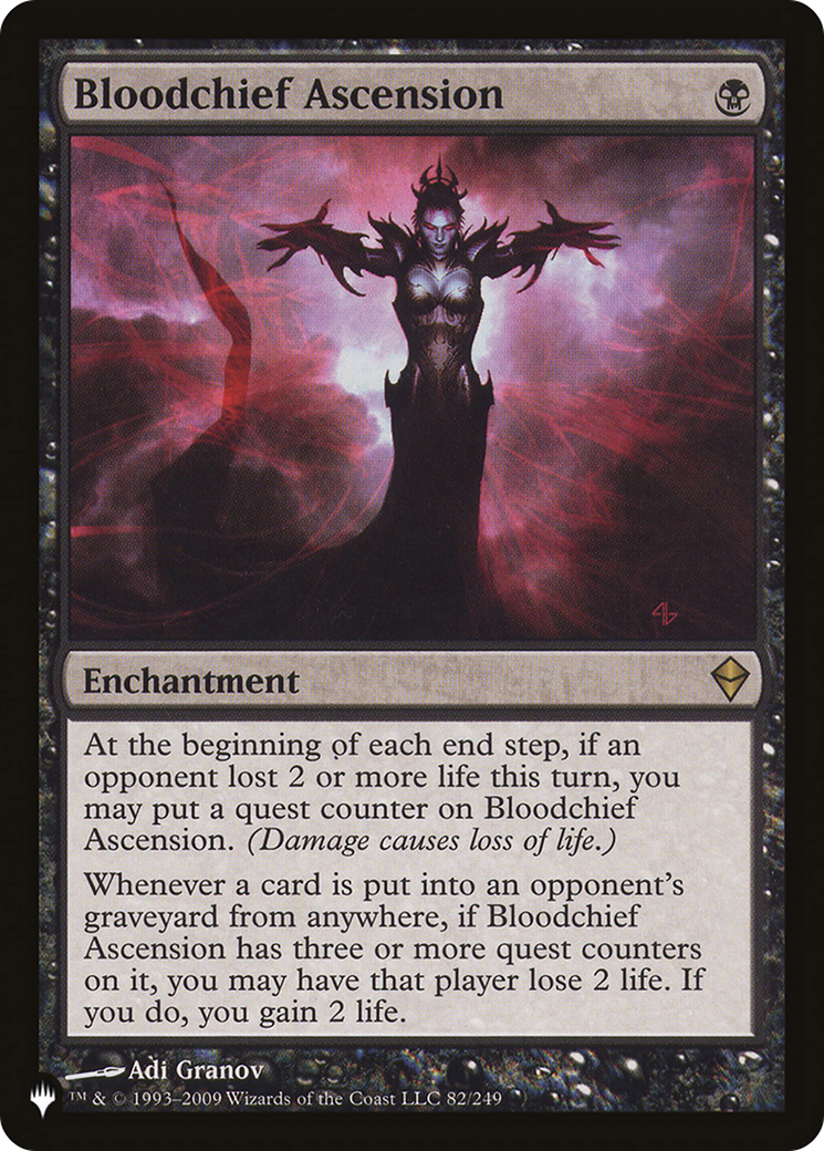 Image of Bloodchief Ascension [The List]
