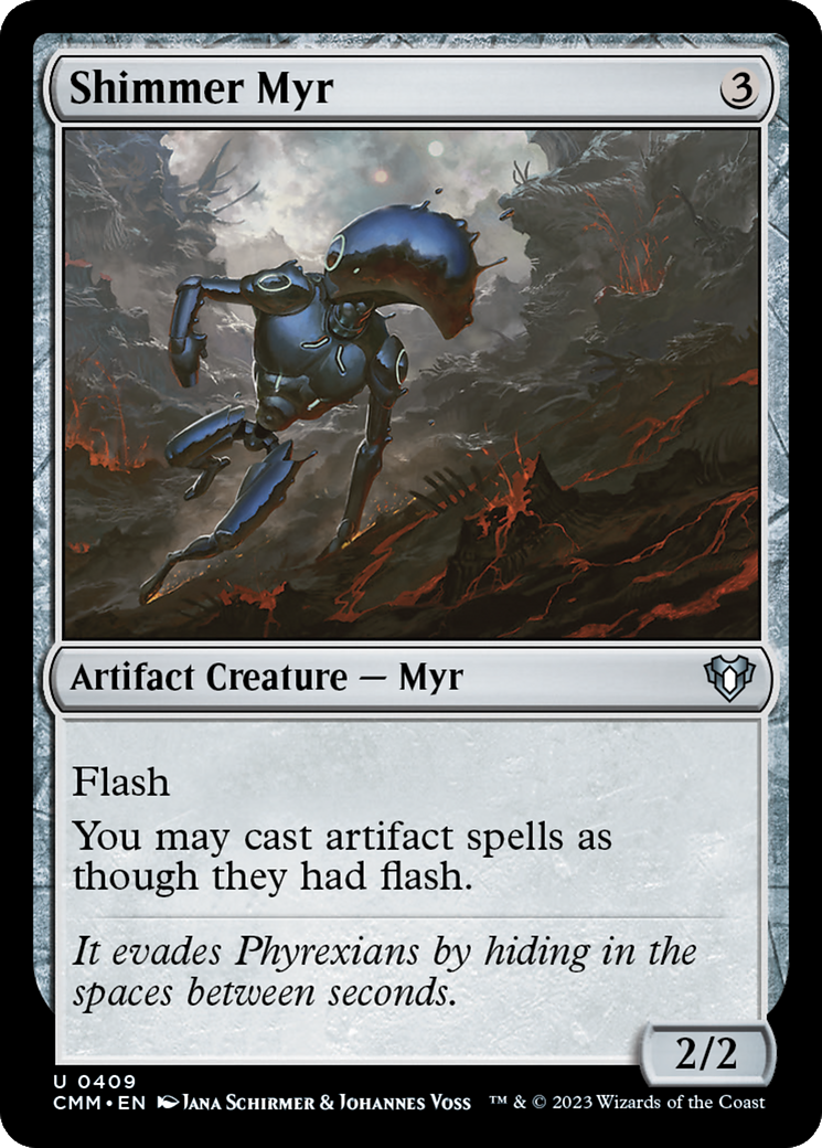 Image of Shimmer Myr [Commander Masters]
