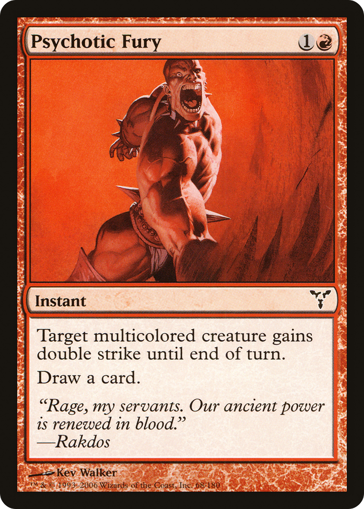 Image of Psychotic Fury [Dissension]