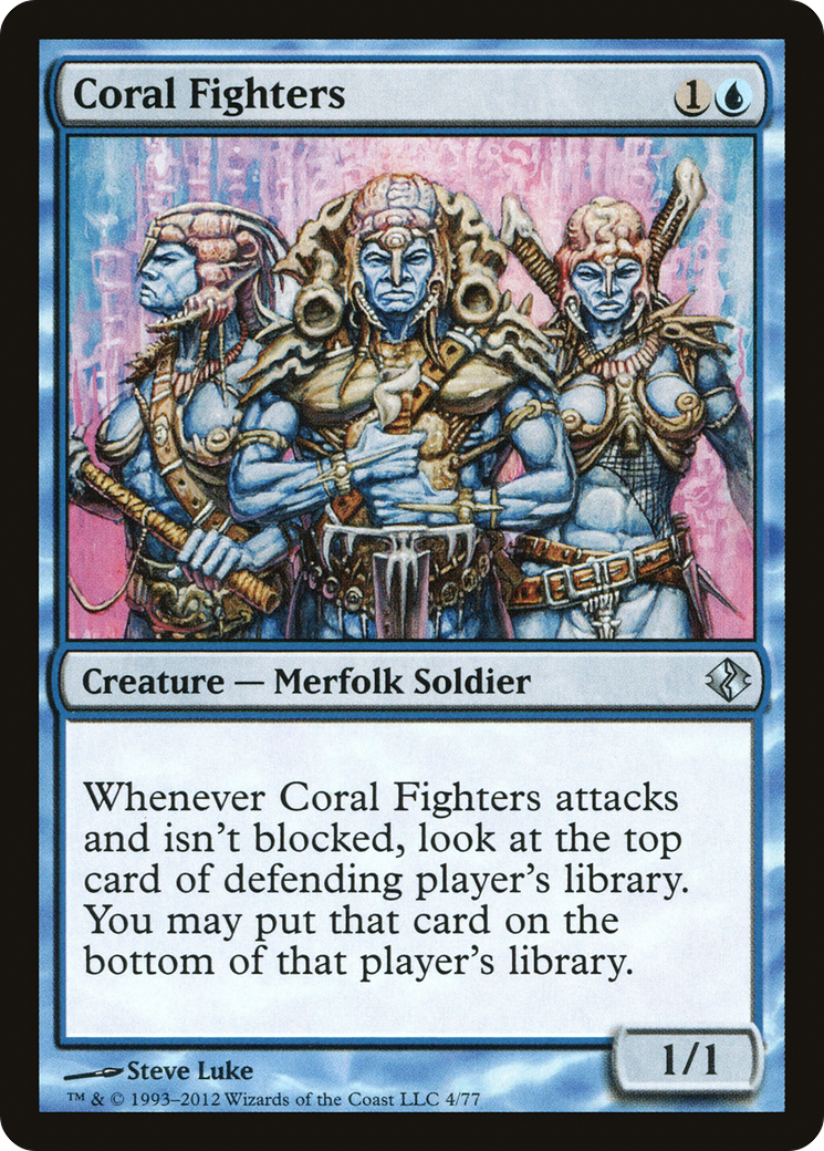 Image of Coral Fighters [Duel Decks: Venser vs. Koth]