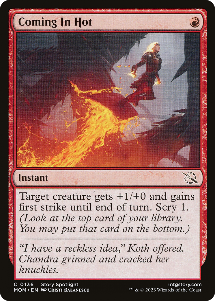 Image of Coming In Hot [March of the Machine]
