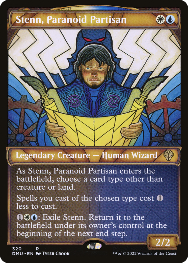 Image of Stenn, Paranoid Partisan (Showcase) [Dominaria United]