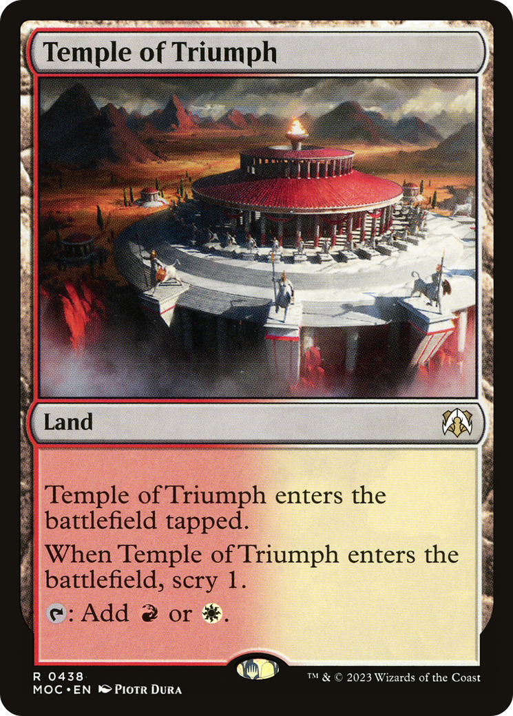 Image of Temple of Triumph [March of the Machine Commander]