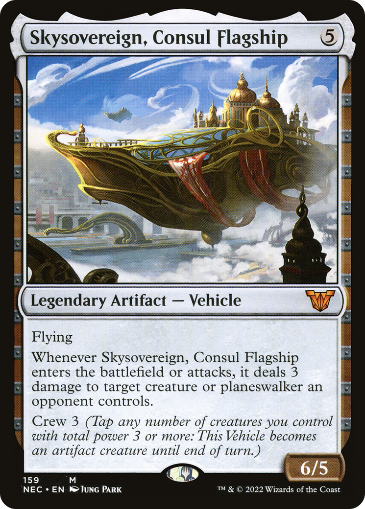 Image of Skysovereign, Consul Flagship [Kamigawa: Neon Dynasty Commander]