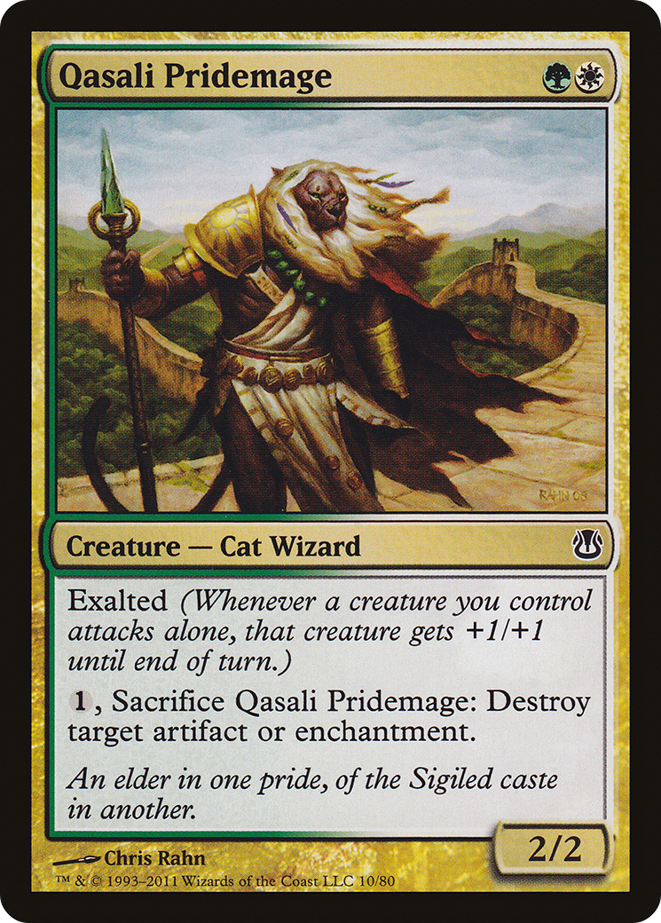 Image of Qasali Pridemage [Duel Decks: Ajani vs. Nicol Bolas]