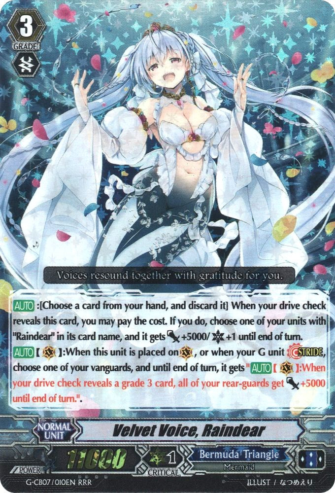 Image of Velvet Voice, Raindear (G-CB07/010EN) [Divas' Festa]