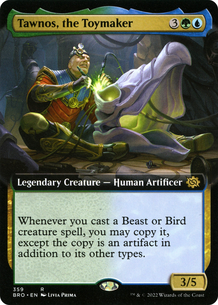 Image of Tawnos, the Toymaker (Extended Art) [The Brothers' War]