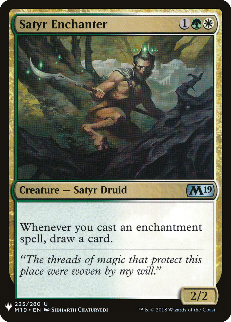 Image of Satyr Enchanter [Mystery Booster]