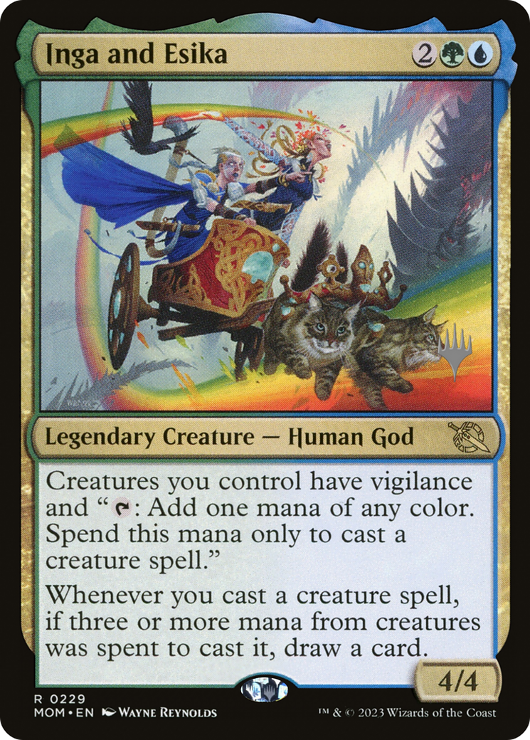 Image of Inga and Esika (Promo Pack) [March of the Machine Promos]