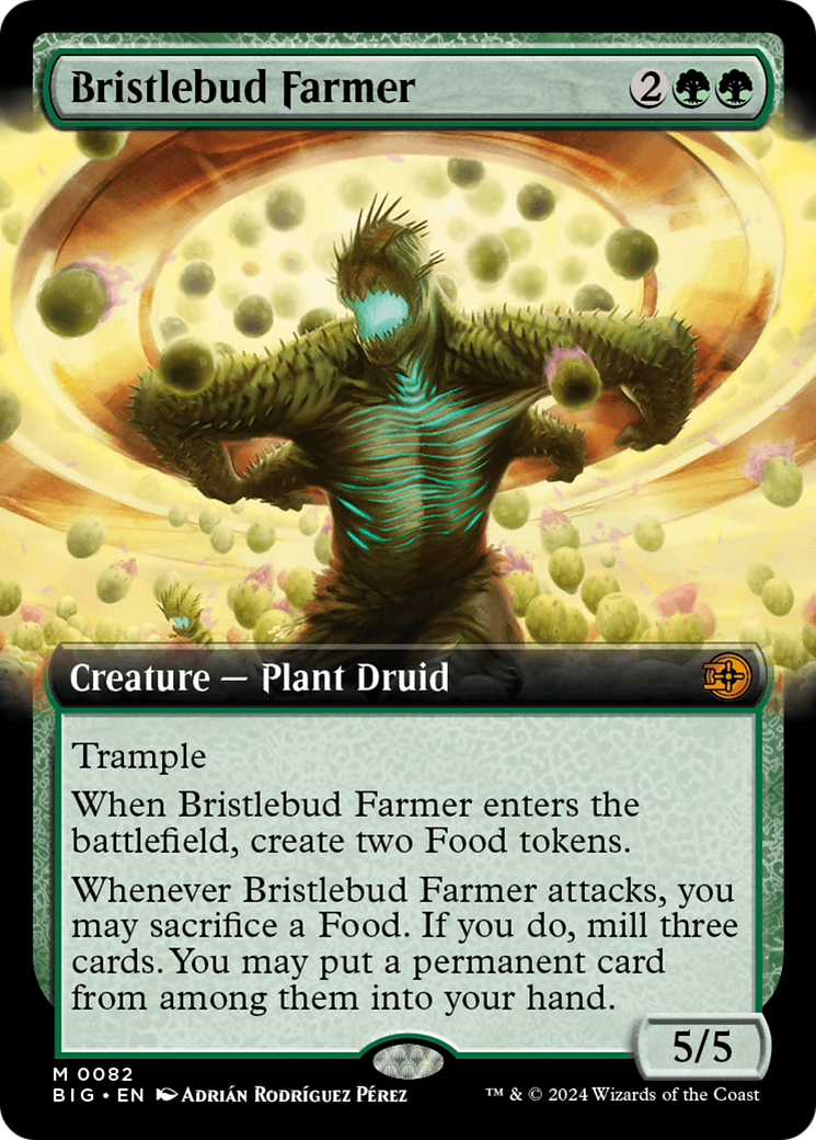 Image of Bristlebud Farmer (Extended Art) [Outlaws of Thunder Junction: The Big Score]