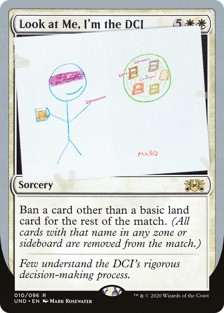 Image of Look at Me, I'm the DCI [Unsanctioned]
