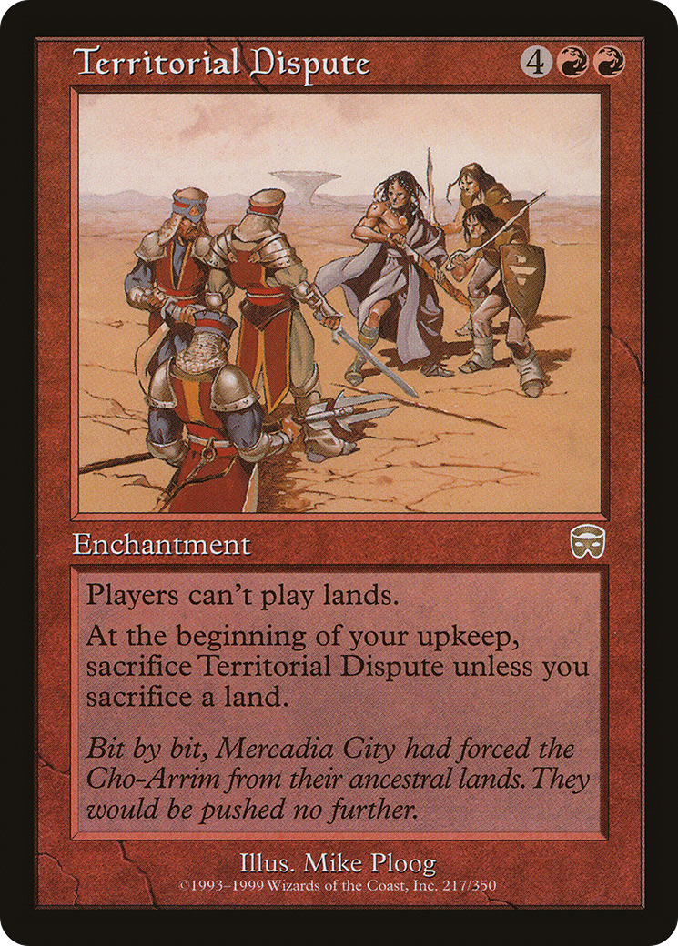 Image of Territorial Dispute [Mercadian Masques]