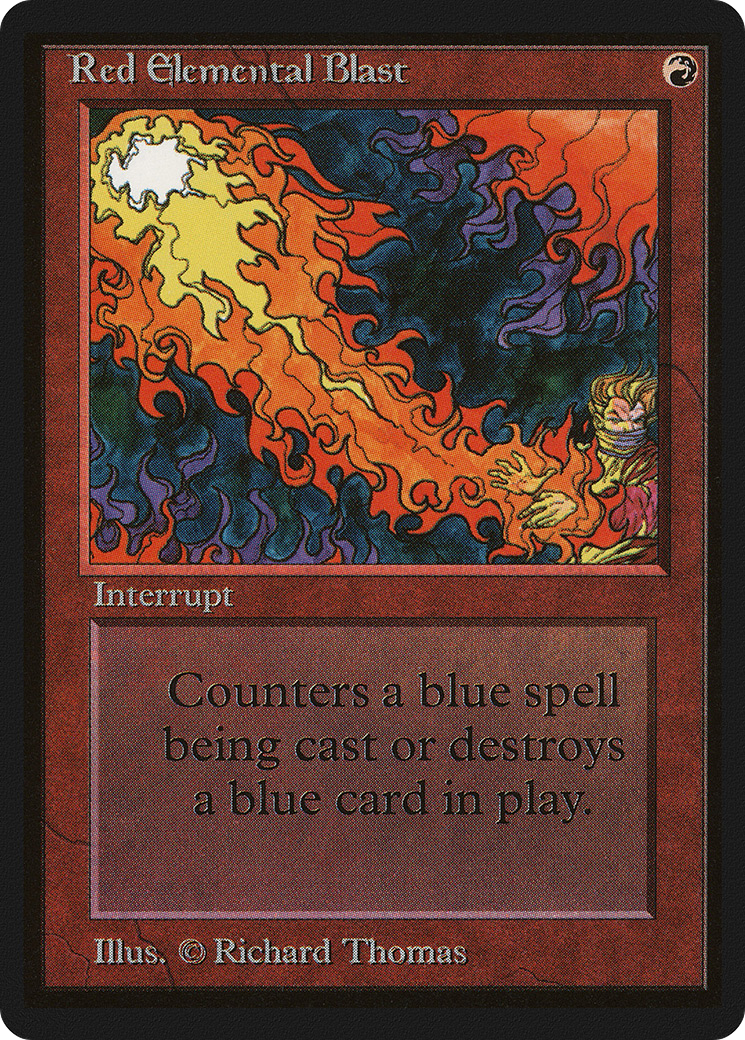 Image of Red Elemental Blast [Beta Edition]