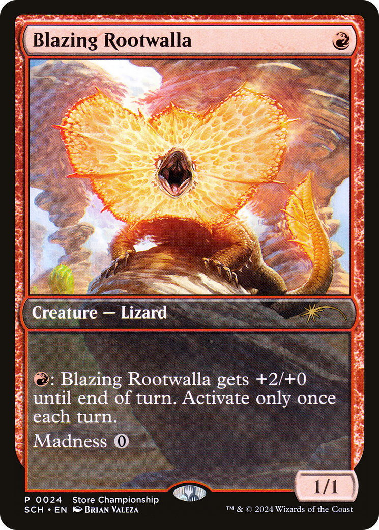 Image of Blazing Rootwalla [World Championship 2024]