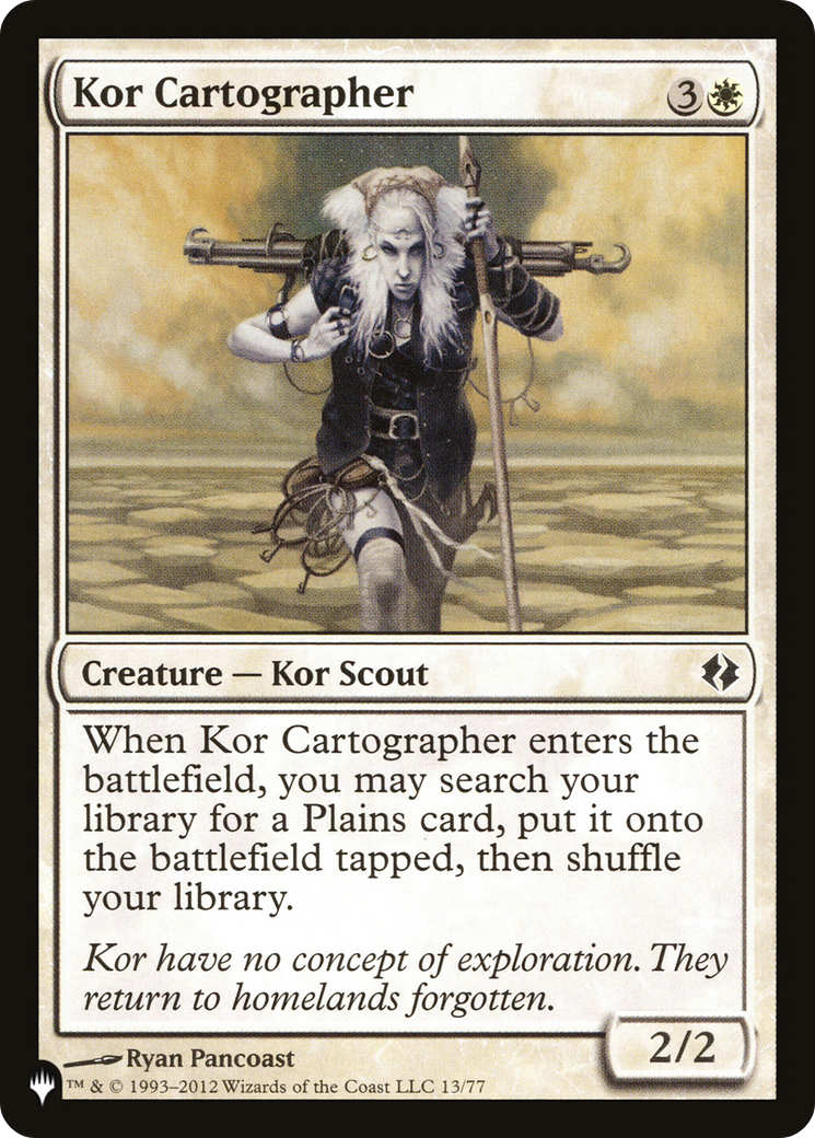 Image of Kor Cartographer [The List]