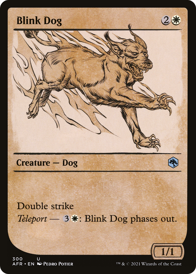 Image of Blink Dog (Showcase) [Dungeons & Dragons: Adventures in the Forgotten Realms]