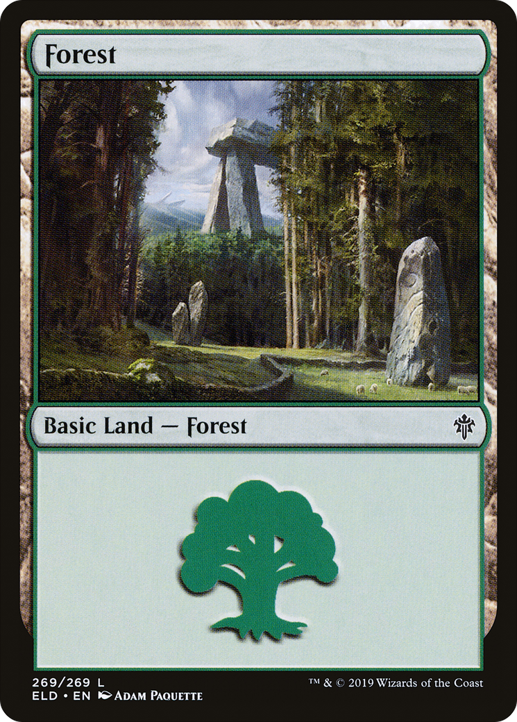 Image of Forest (269) [Throne of Eldraine]