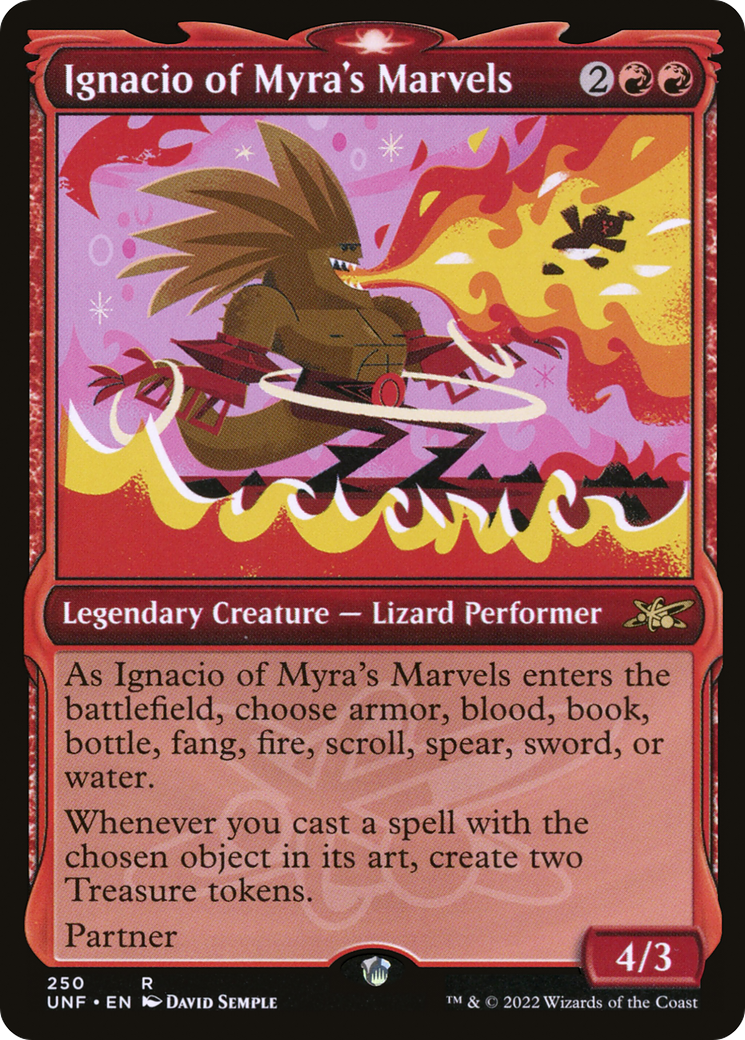 Image of Ignacio of Myra's Marvels (Showcase) [Unfinity]