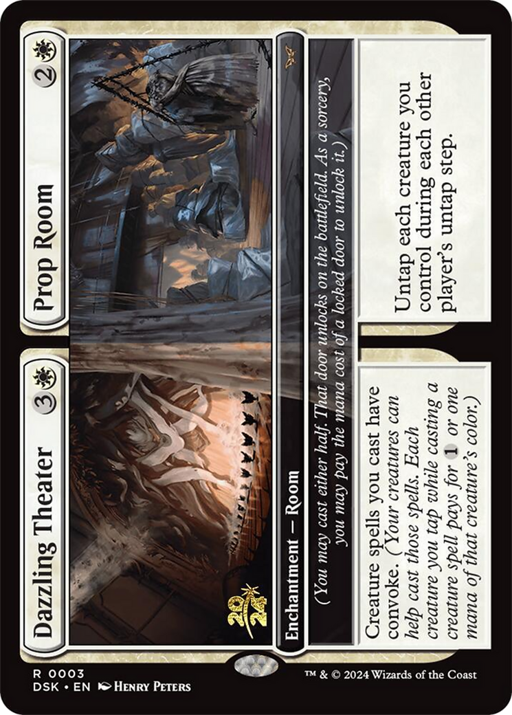Image of Dazzling Theater // Prop Room [Duskmourn: House of Horror Prerelease Promos]