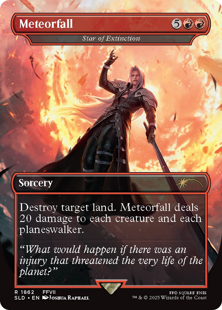Image of Meteorfall - Star of Extinction [Secret Lair Drop Series]
