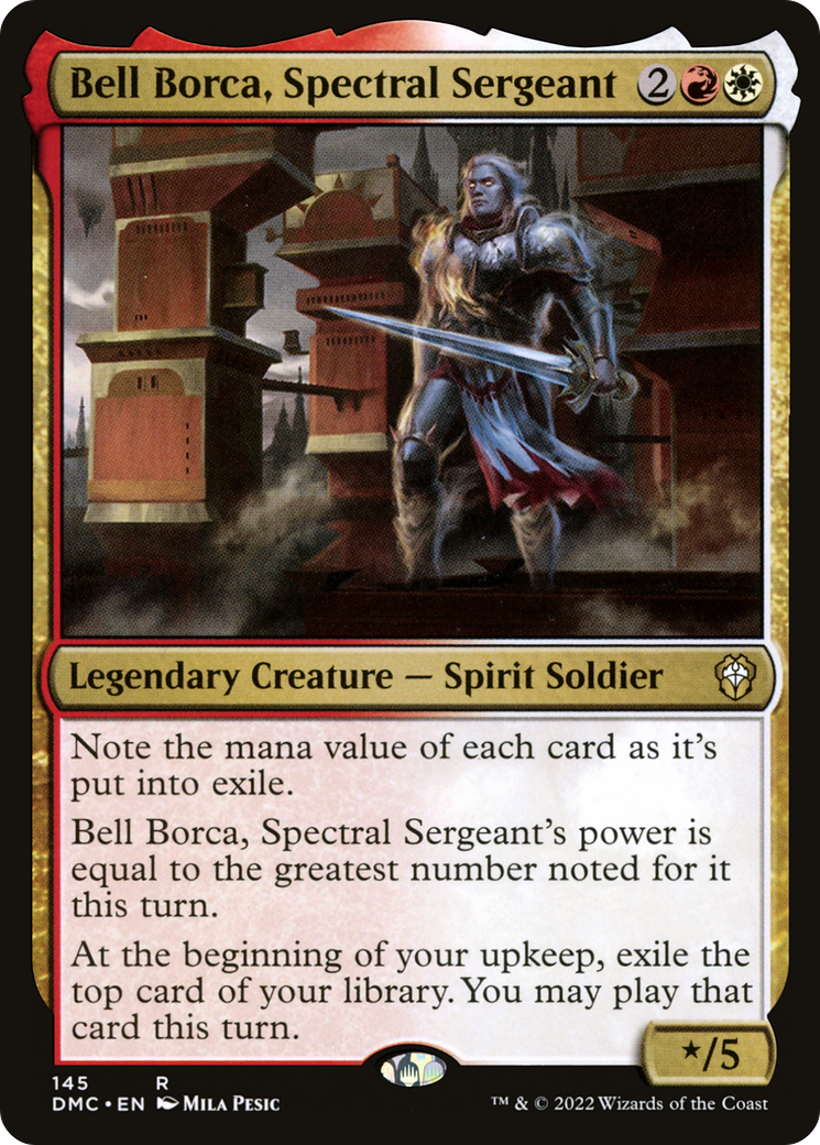 Image of Bell Borca, Spectral Sergeant [Dominaria United Commander]