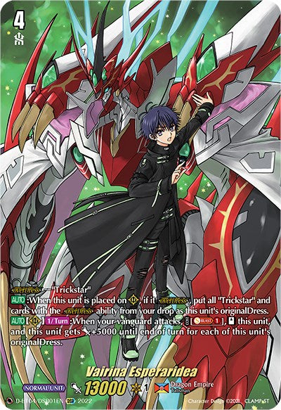 Image of Vairina Esperaridea (D-BT04/DSR01EN) [Awakening of Chakrabarthi]