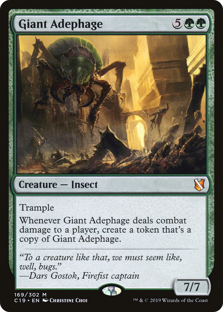 Image of Giant Adephage [Commander 2019]