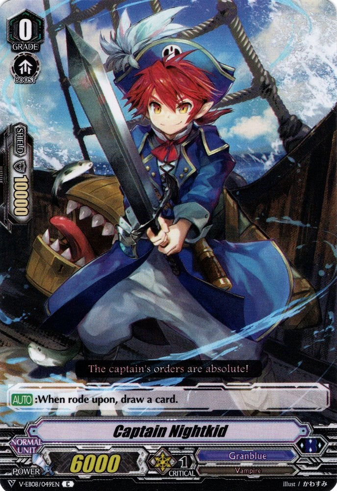 Image of Captain Nightkid (V-EB08/049EN) [My Glorious Justice]
