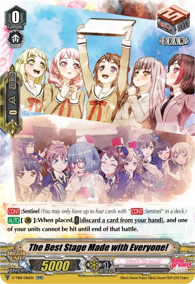 Image of The Best Stage Made with Everyone! (V-TB01/016EN) [BanG Dream! FILM LIVE]