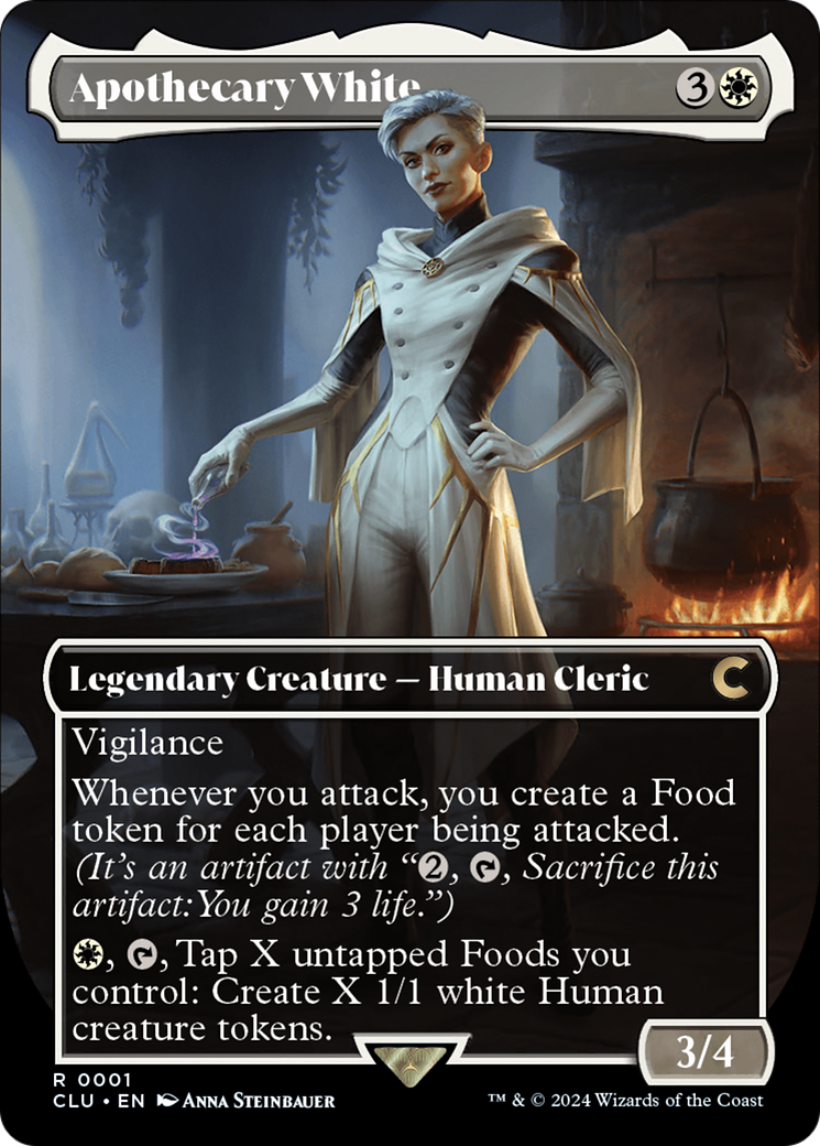 Image of Apothecary White (Borderless) [Ravnica: Clue Edition]