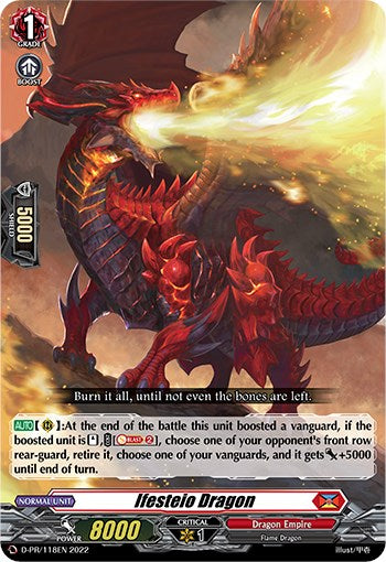 Image of Ifesteio Dragon (D-PR/118EN) [D Promo Cards]