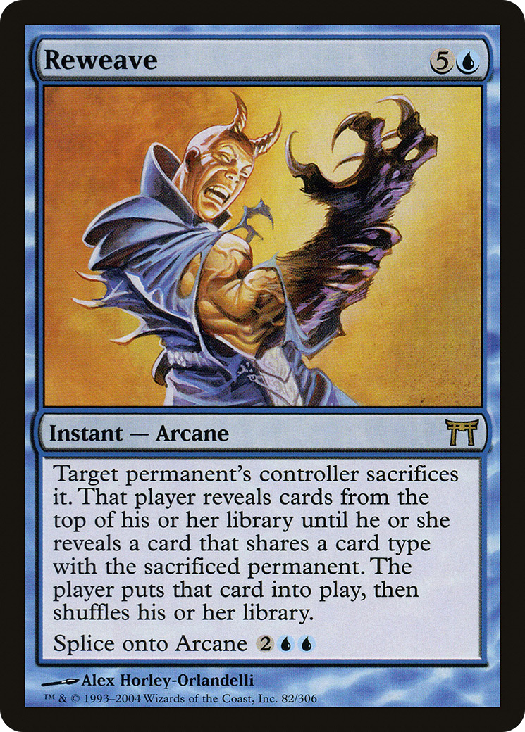 Image of Reweave [Champions of Kamigawa]