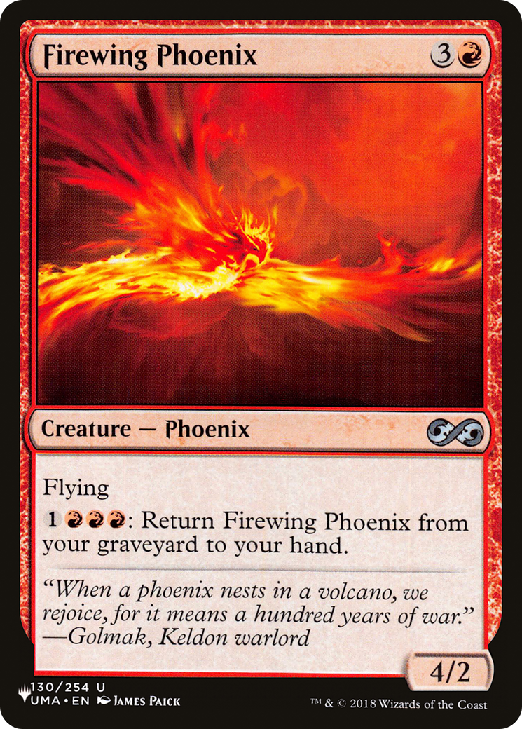 Image of Firewing Phoenix [The List]