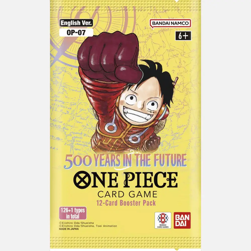 Image of 500 YEARS IN THE FUTURE BOOSTER PACK - One Piece Card Game