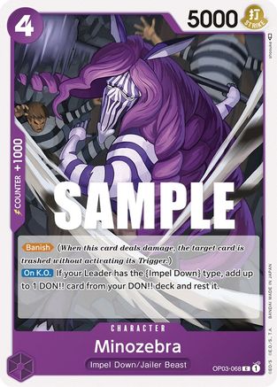 Image of Minozebra [Pillars of Strength]