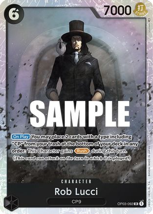 Image of Rob Lucci [Pillars of Strength]
