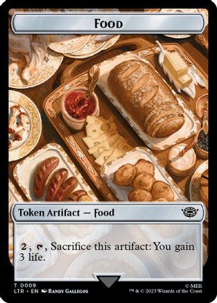 Image of Food Token (09) [The Lord of the Rings: Tales of Middle-Earth Tokens]