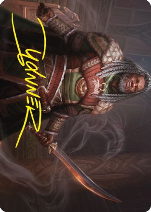 Image of Theoden, King of Rohan Art Card (Gold-Stamped Signature) (ASLTR-025) - Art Series: Universes Beyond: The Lord of the Rings: Tales of Middle-earth