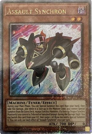 Image of Assault Synchron [BLMR-EN003] Quarter Century Secret Rare