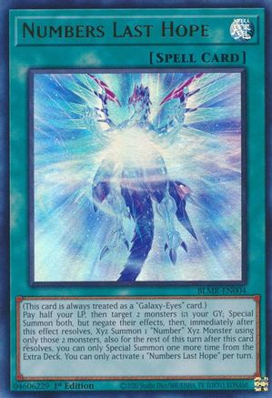 Image of Numbers Last Hope [BLMR-EN004] Ultra Rare