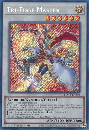 Image of Tri-Edge Master [BLMR-EN008] Secret Rare