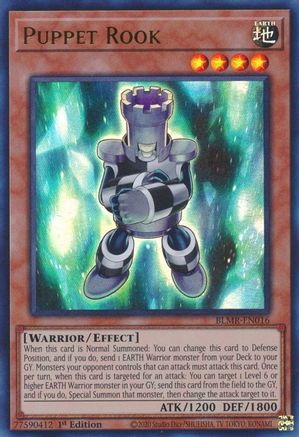 Image of Puppet Rook [BLMR-EN016] Ultra Rare