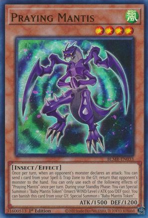 Image of Praying Mantis [BLMR-EN033] Ultra Rare