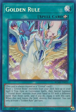 Image of Golden Rule [BLMR-EN035] Secret Rare
