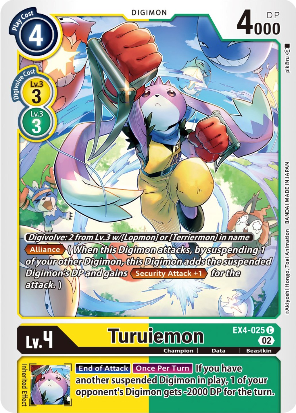 Image of Turuiemon [EX4-025] [Alternative Being Booster]