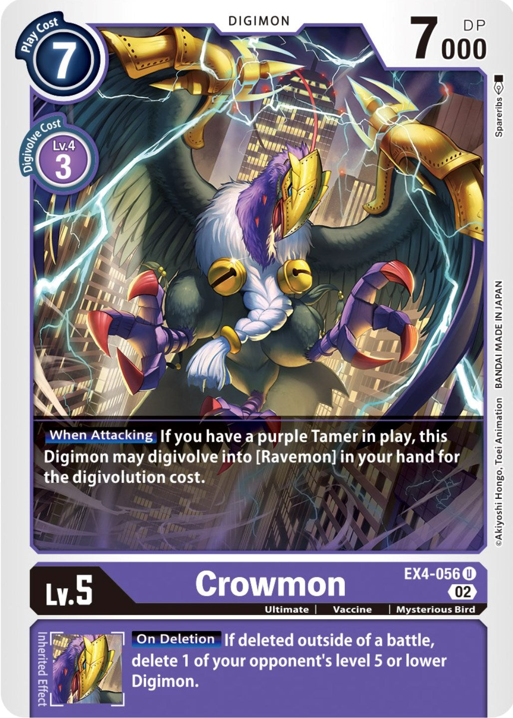 Image of Crowmon [EX4-056] [Alternative Being Booster]