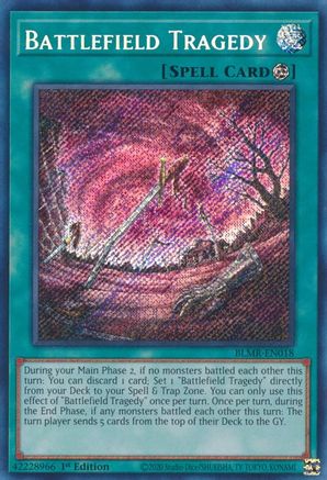 Image of Battlefield Tragedy [BLMR-EN018] Secret Rare